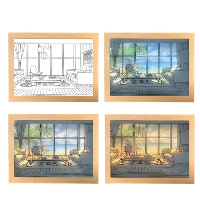 INS Deco LED Light Painting Vivareflex Online