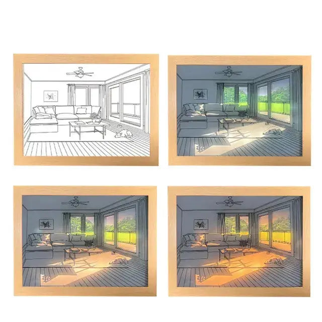 INS Deco LED Light Painting Vivareflex Online