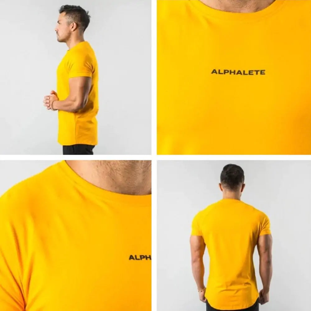 Men Fitted Gym T-Shirt Vivareflex Online