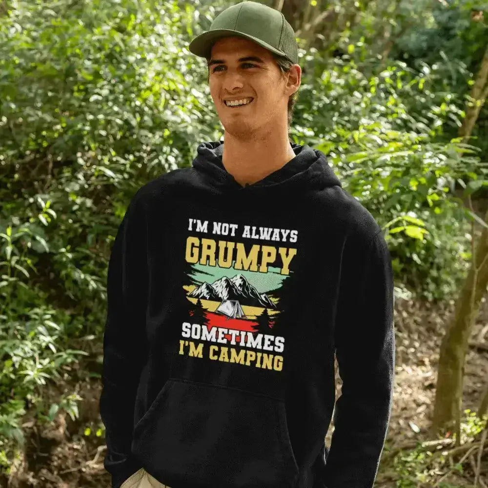 I'm Not Always Grumpy Men Hoodie Vivareflex Online