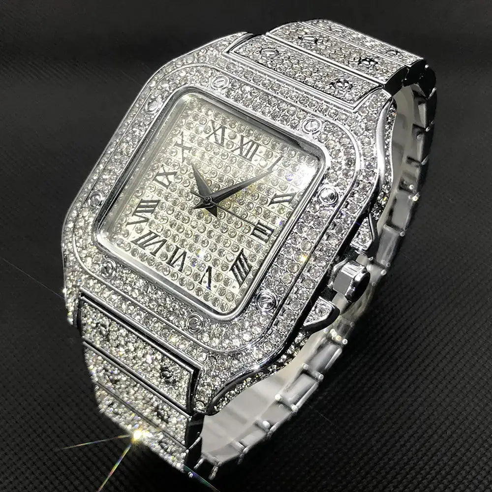 Ice Out Square Watch For Men Vivareflex Online