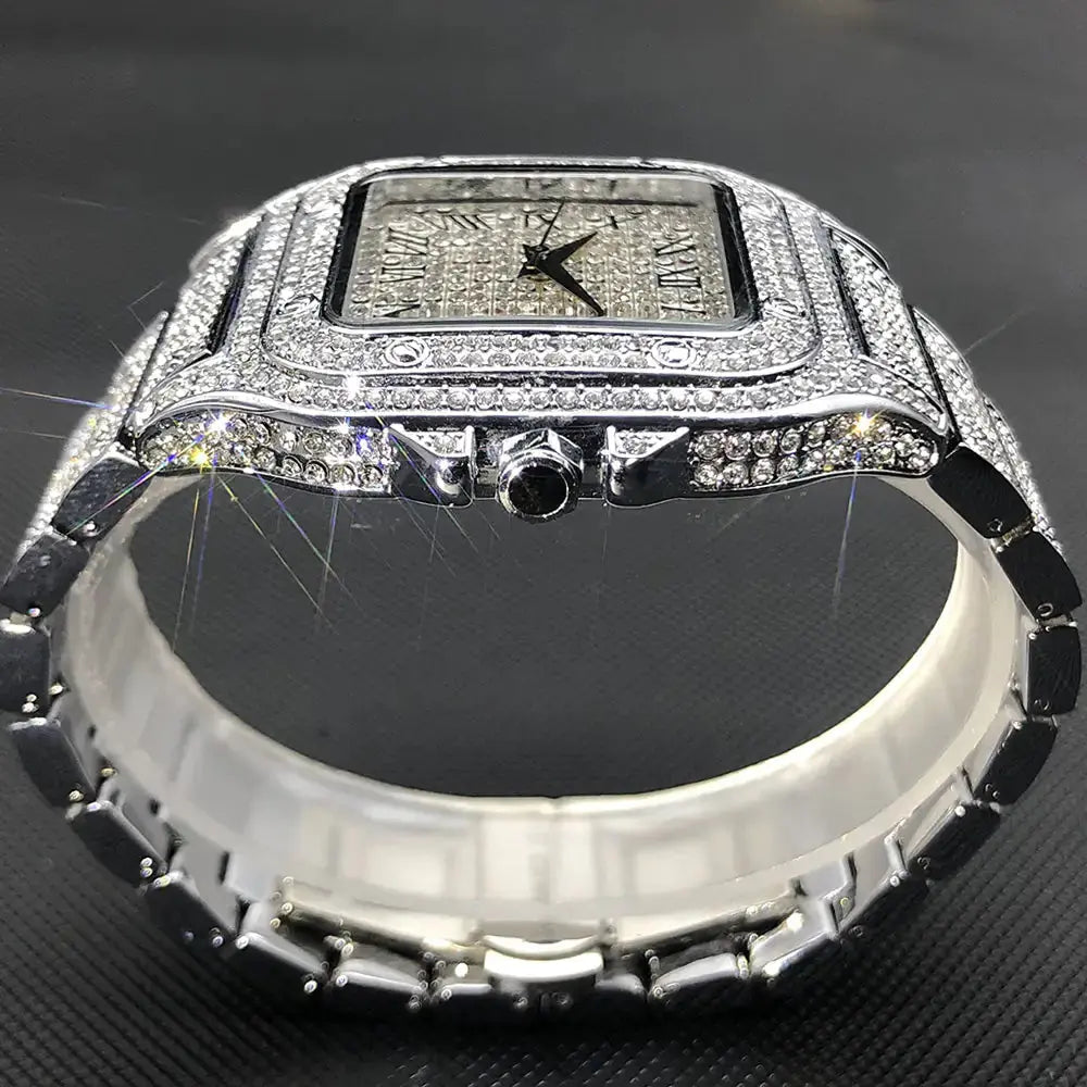 Ice Out Square Watch For Men Vivareflex Online