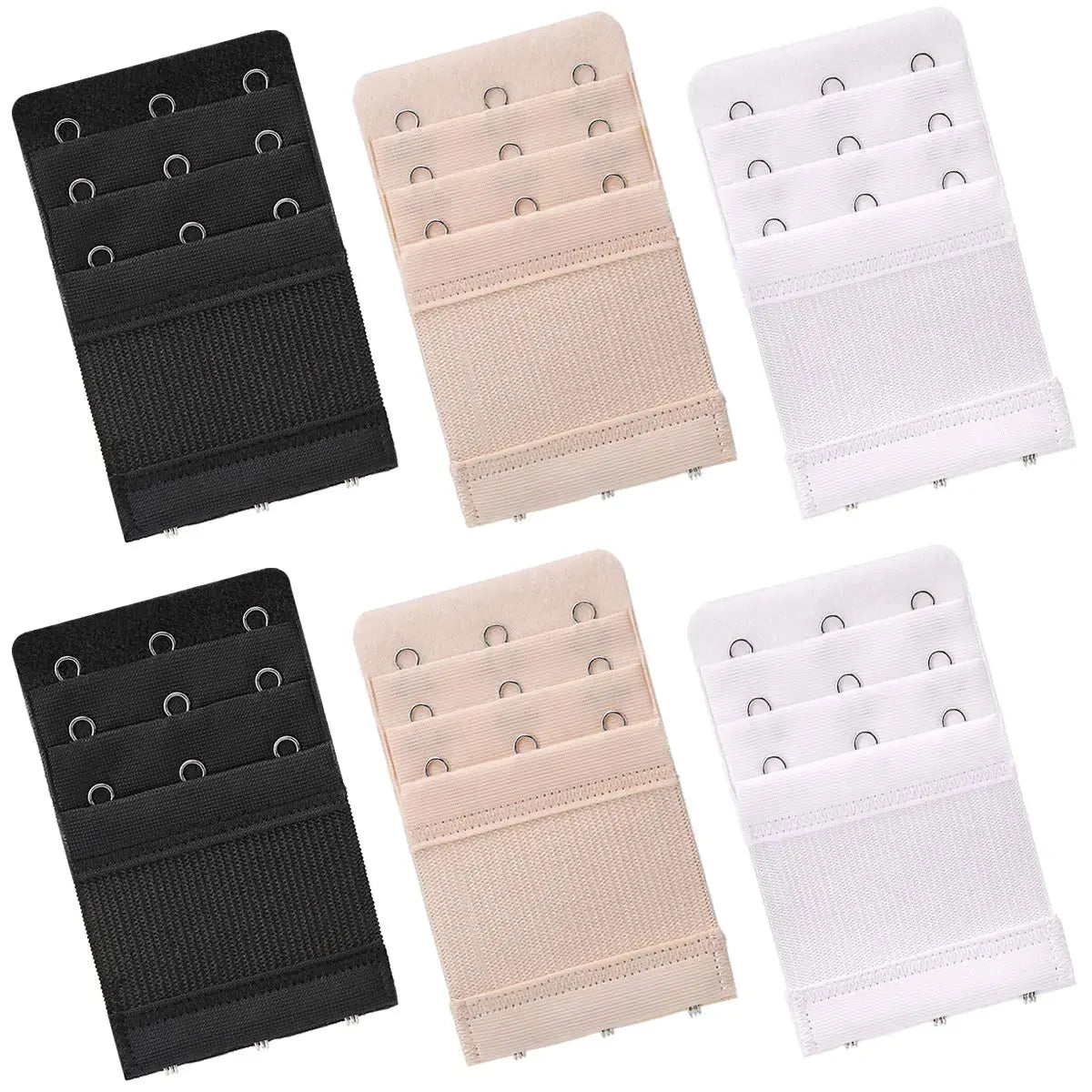 Iminoo 6 Pcs Women's Bra Extenders - 2 Hooks / 3 Hooks Bra_Vivareflex_Online