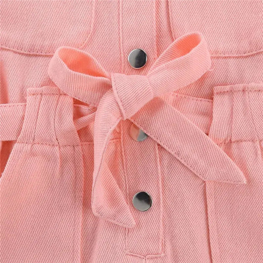 Infant Kids Baby Girls Denim Jumpsuit Vivareflex Online