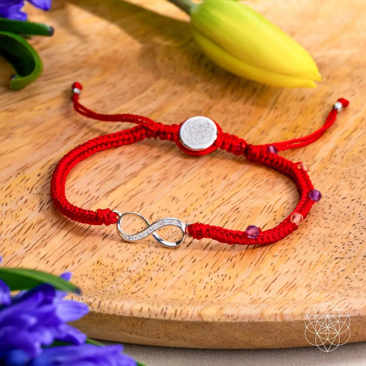Infinite Prosperity - Eight-Strand Red String Bracelet Conscious Items