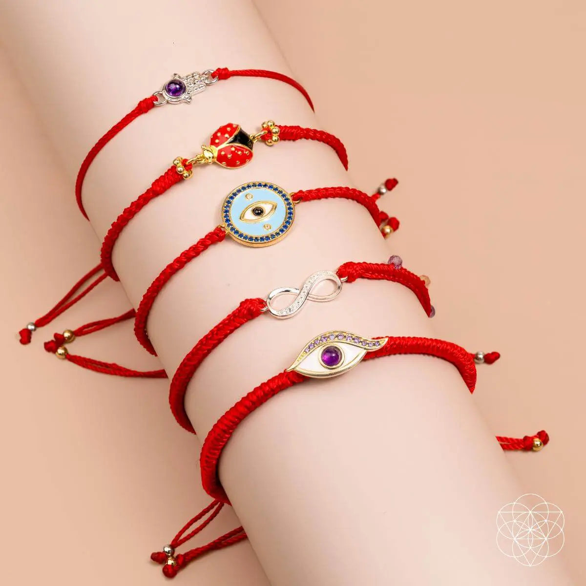 Infinite Prosperity - Eight-Strand Red String Bracelet Conscious Items