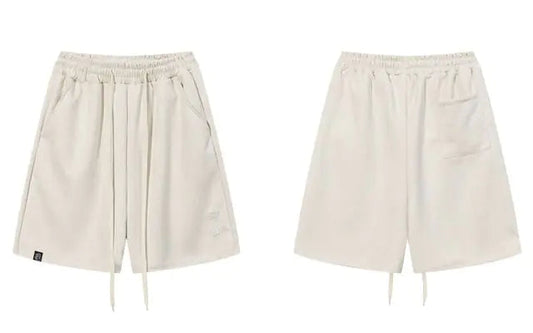 Harajuku Suede Shorts for Men Vivareflex Online