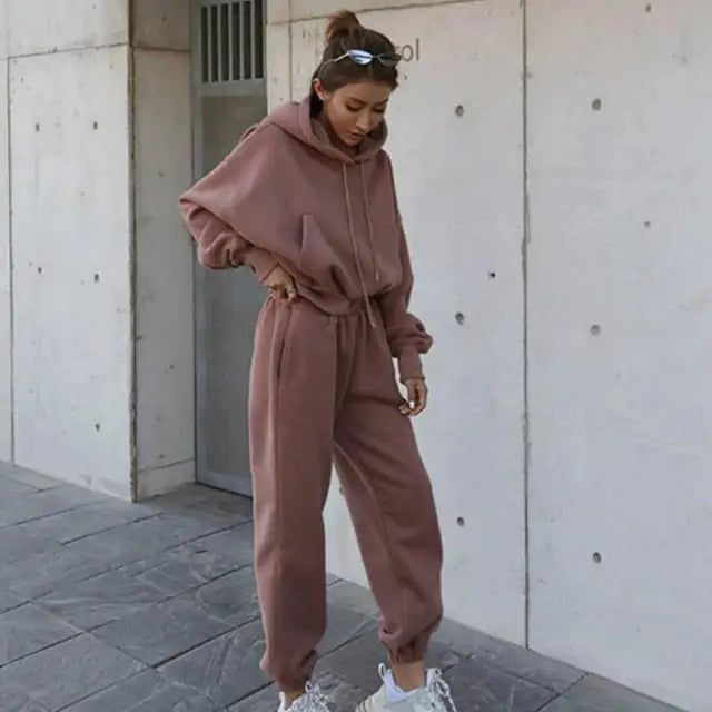 Women Warm Hoodie and Pants Set Vivareflex Online