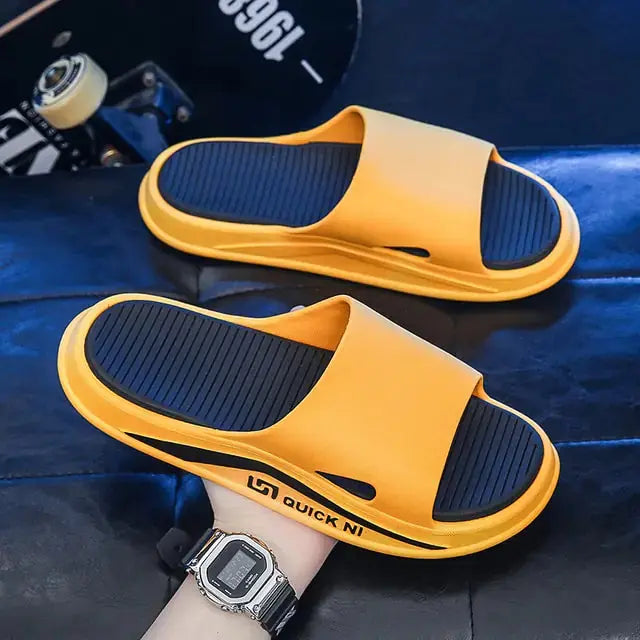 JOYWILL 2022 Summer Men Slippers Outdoor Male Shoes Anti-slip Vivareflex Online