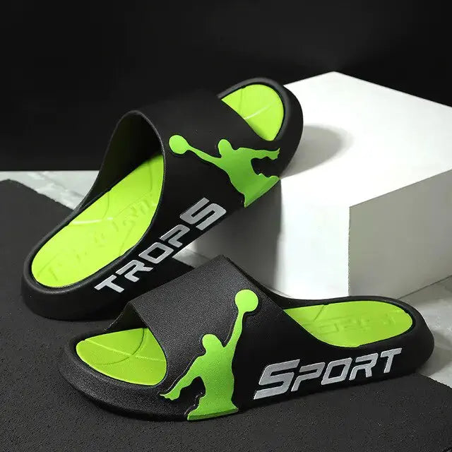 JOYWILL 2022 Summer Men Slippers Outdoor Male Shoes Anti-slip Vivareflex Online