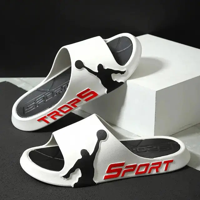 JOYWILL 2022 Summer Men Slippers Outdoor Male Shoes Anti-slip Vivareflex Online