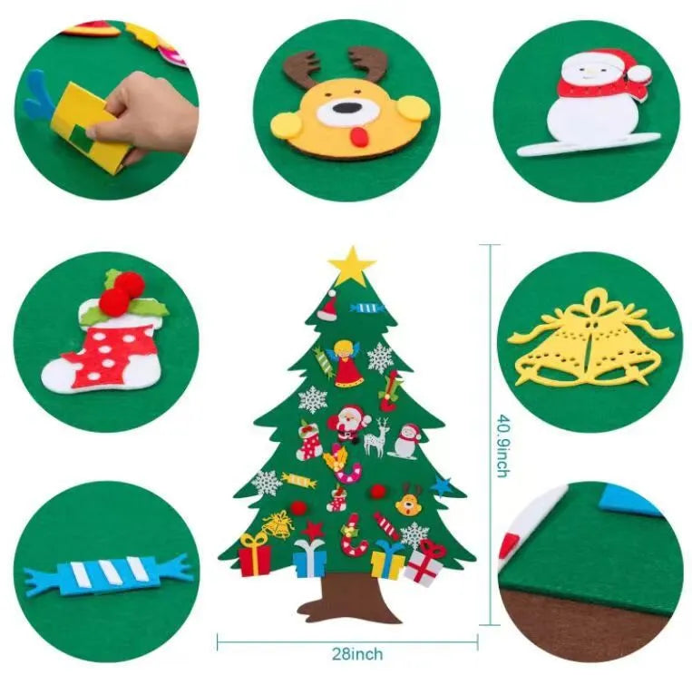 DIY Felt Christmas Tree Kit - Vivareflex Online