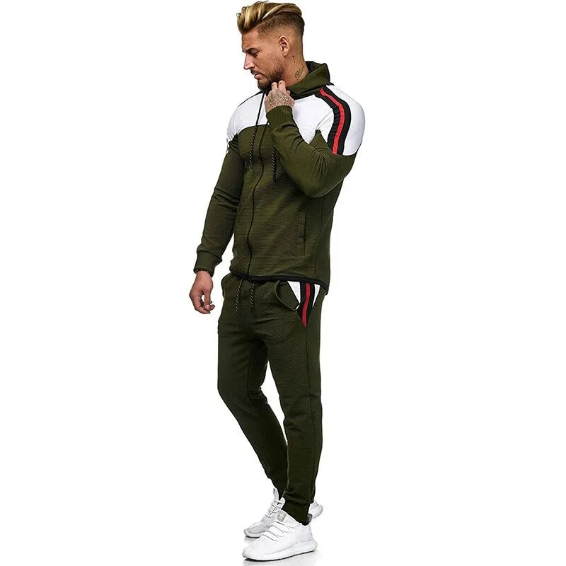 Men Hoodie Jacket + Pants Tracksuit Vivareflex Online