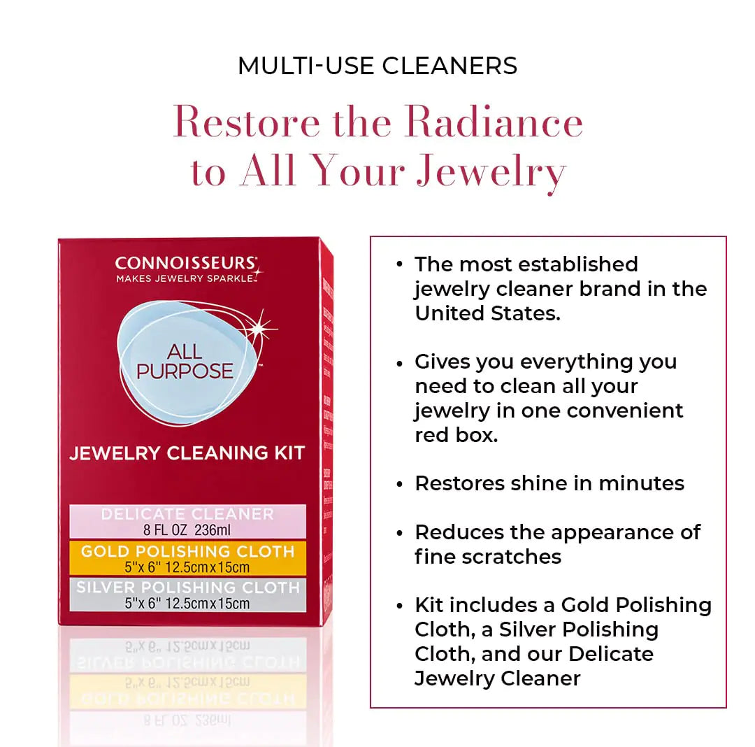 Jewelry Cleaning Kit, Liquid Solution & Silver_Vivareflex_Online