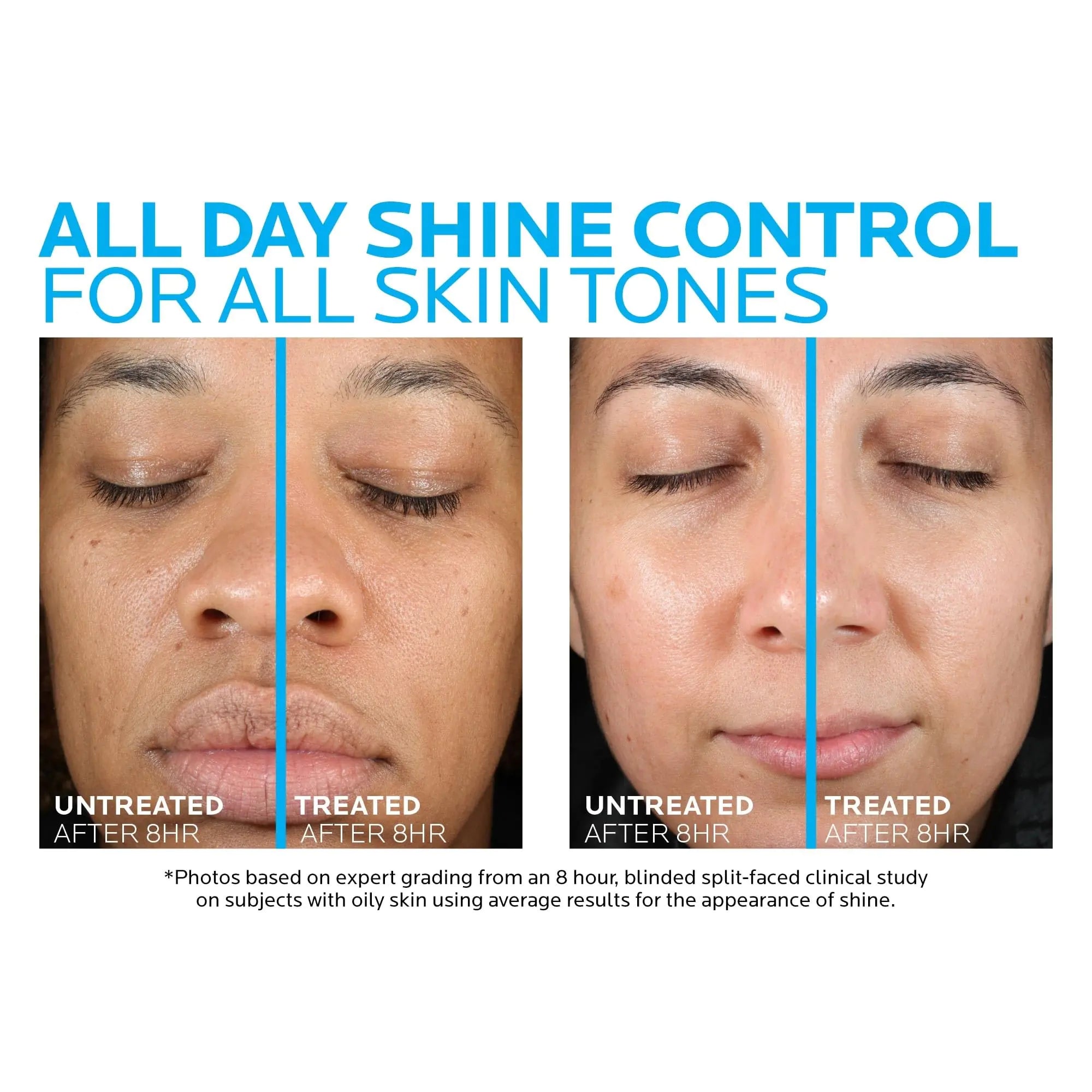 La Roche-Posay Toleriane Double Repair Matte Daily Face Moisturizer for Oily Skin with Ceramide & Niacinamide - Oil-Free, All Skin Tones - Vivareflex Online