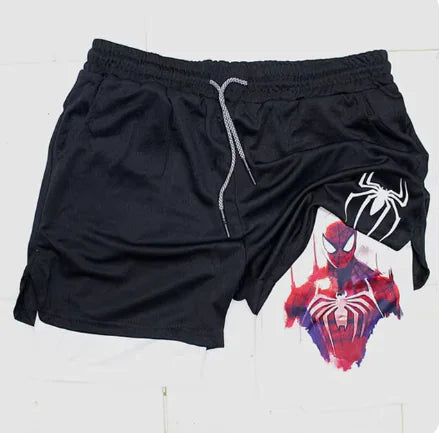 Marvel Spider-Man Venom Gym Shorts Men Fitness Vivareflex Online