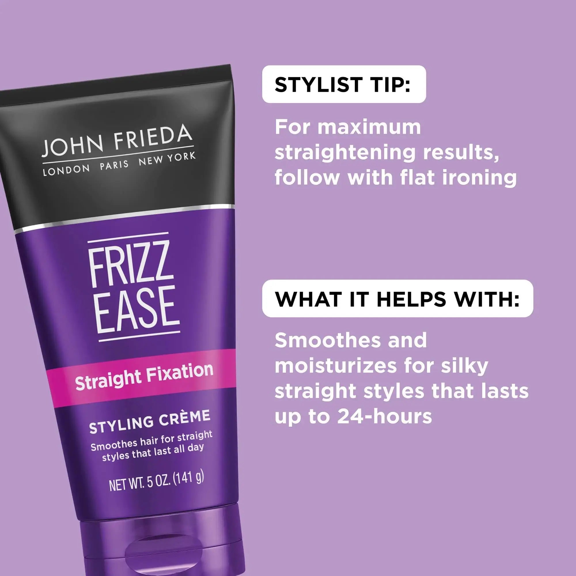 John Frieda Frizz-Ease Fixation Styling Creme_Vivareflex_Online