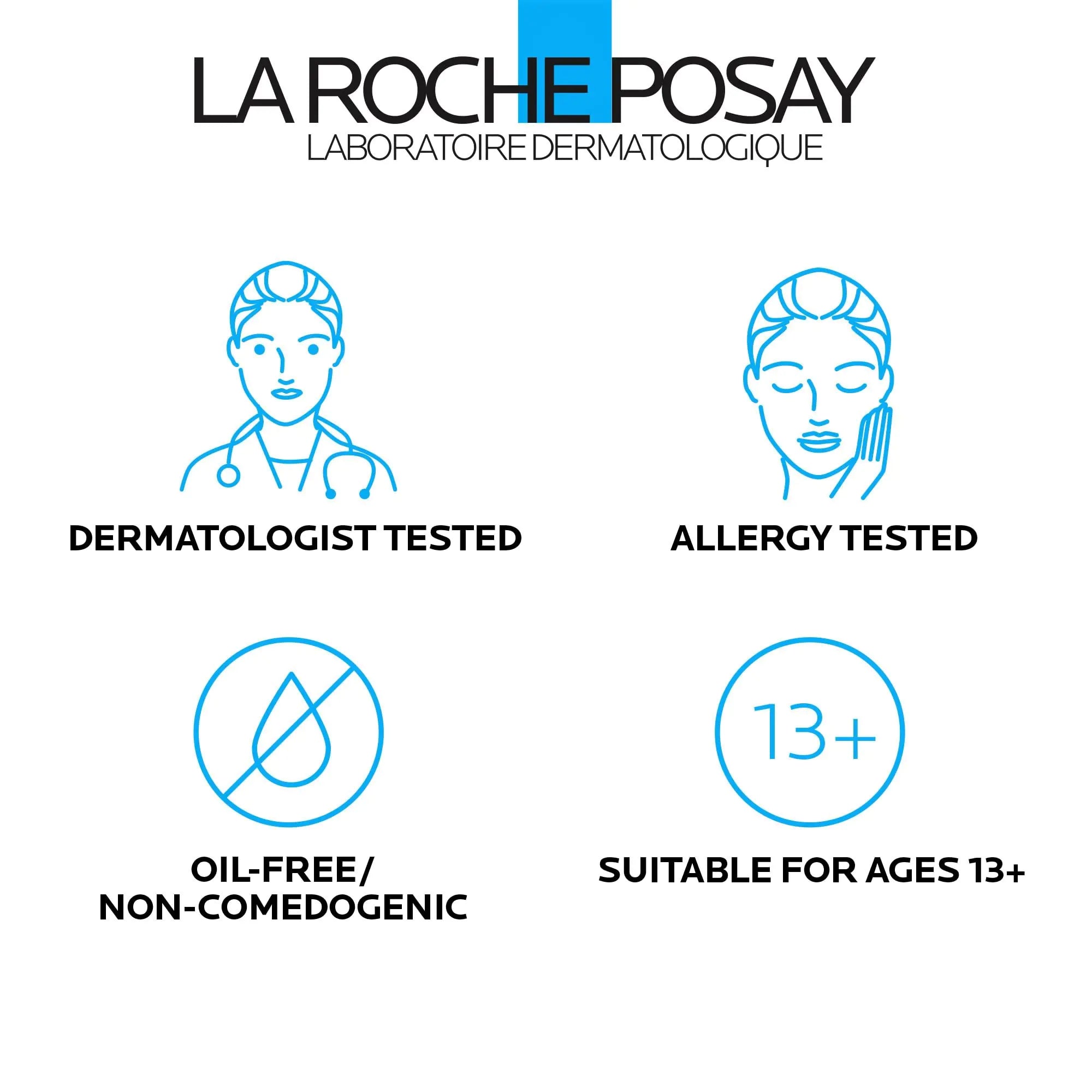 La Roche-Posay Toleriane Double Repair Matte Daily Face Moisturizer for Oily Skin with Ceramide & Niacinamide - Oil-Free, All Skin Tones - Vivareflex Online