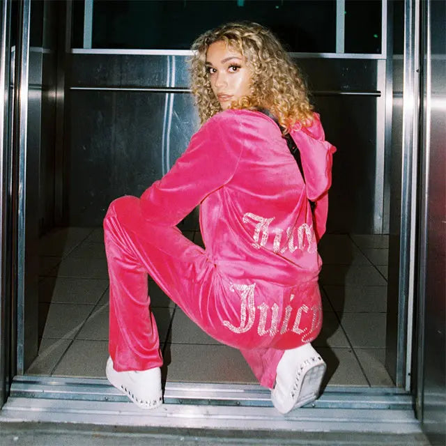 Juicy Couture Diamonds Tracksuit Sweatshirt_Vivareflex_Online