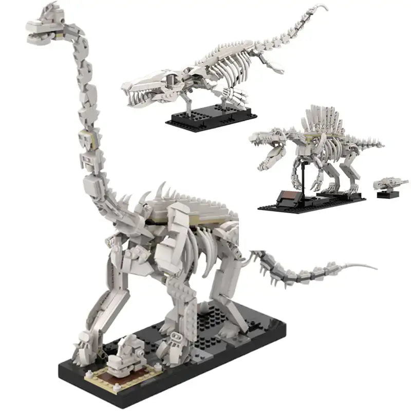 Jurassic Dinosaur Fossil Building Blocks Educational Toy - Vivareflex Online