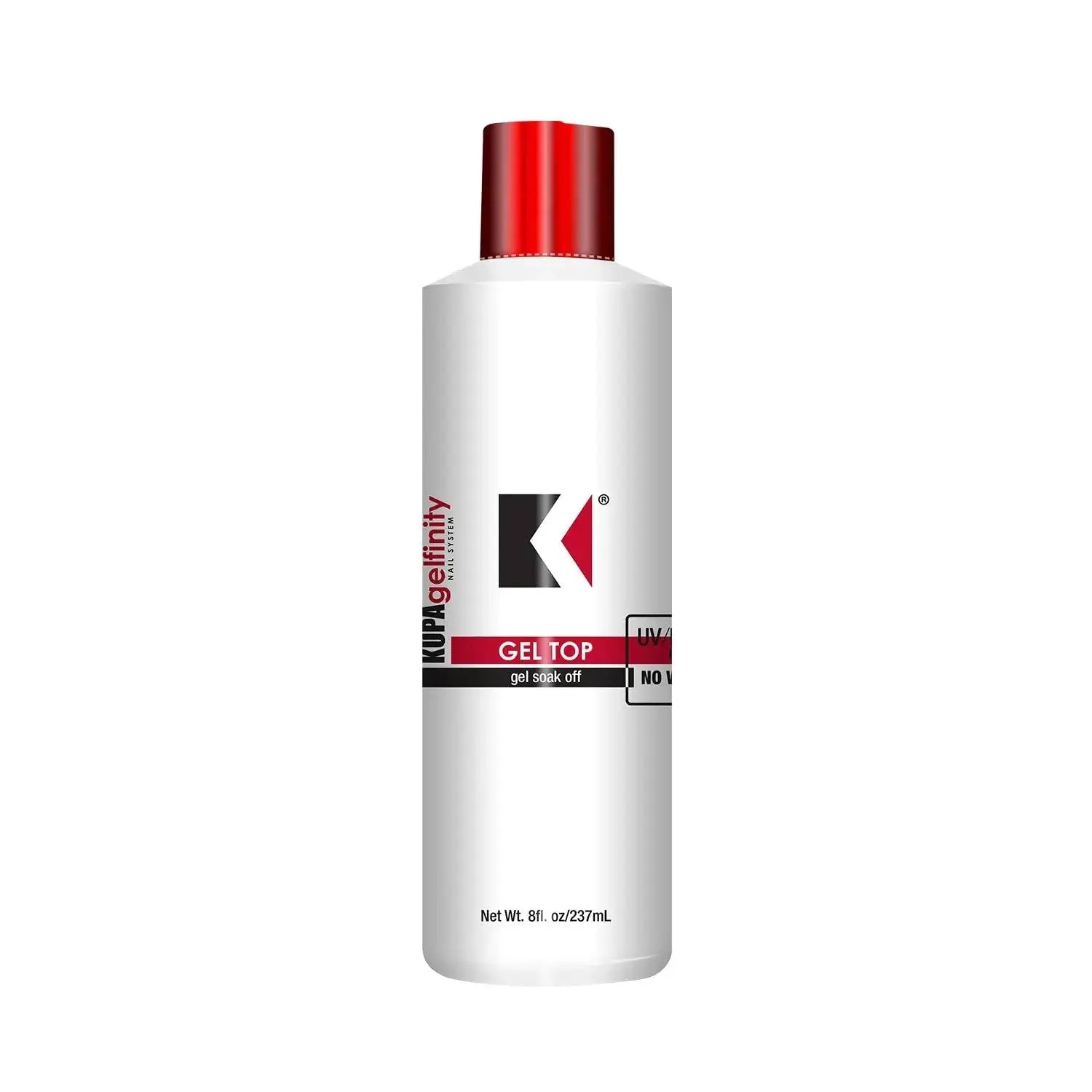KUPA GelFinity Gel Topcoat Gloss Finish 8oz Clear 8 Fl Oz (Pack of 1) - Vivareflex Online