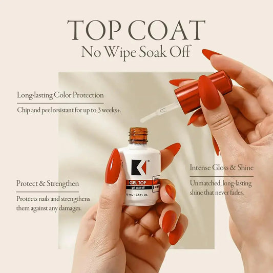 KUPA GelFinity Gel Topcoat Gloss Finish 8oz Clear 8 Fl Oz (Pack of 1) - Vivareflex Online