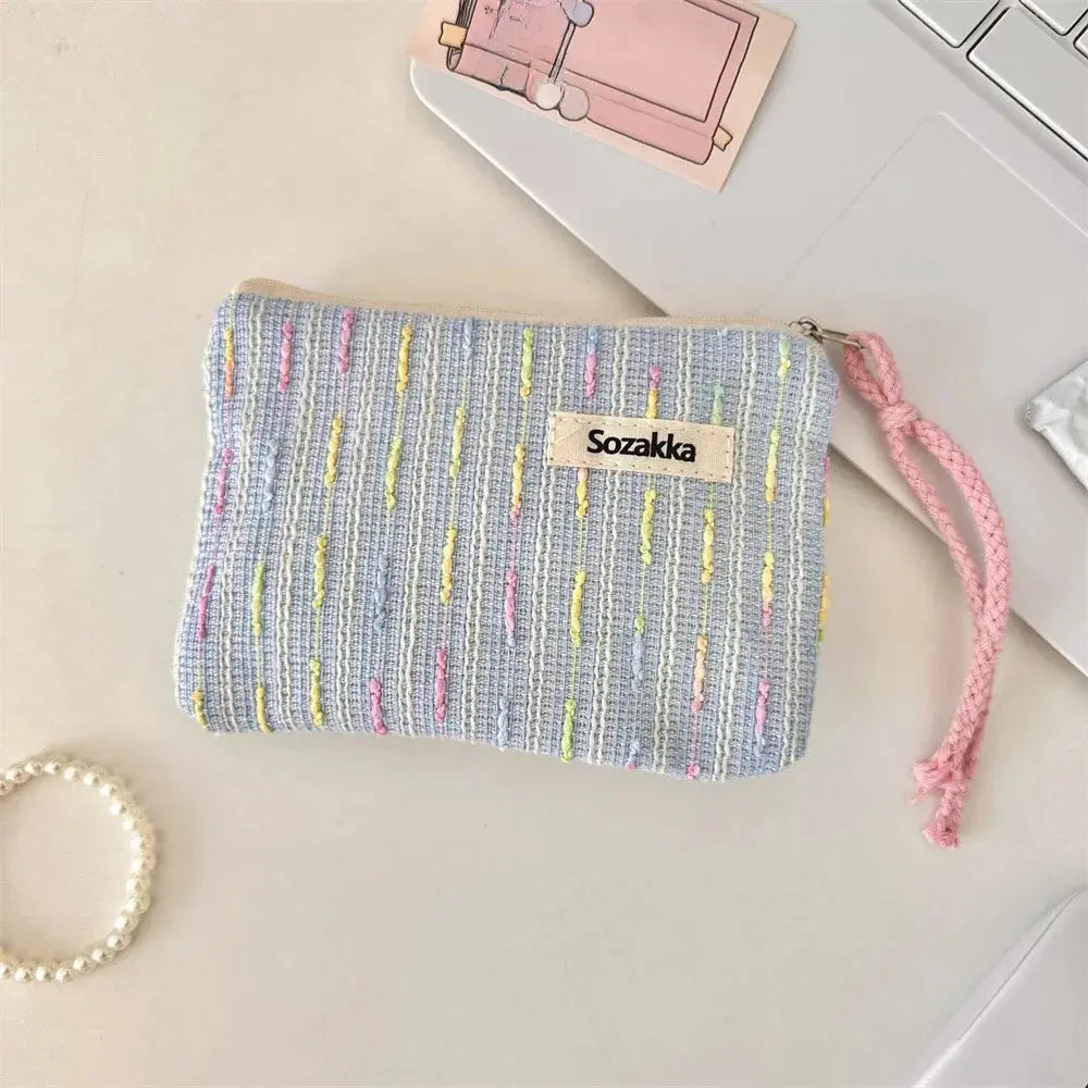 Kawaii Small Travel Cosmetic Lipstick Earphone Data Cable Storage Bag Purse Women Portable Mini Makeup Handbags Wallet Pouch Bag Ultimate Bag Store