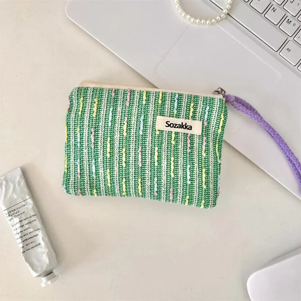 Kawaii Small Travel Cosmetic Lipstick Earphone Data Cable Storage Bag Purse Women Portable Mini Makeup Handbags Wallet Pouch Bag Ultimate Bag Store