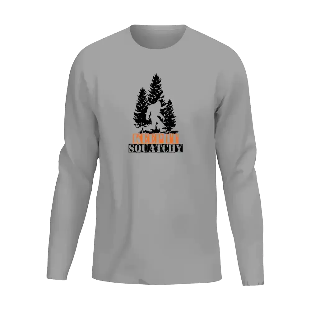Keep It Squatchy Men Long Sleeve Shirt Vivareflex Online