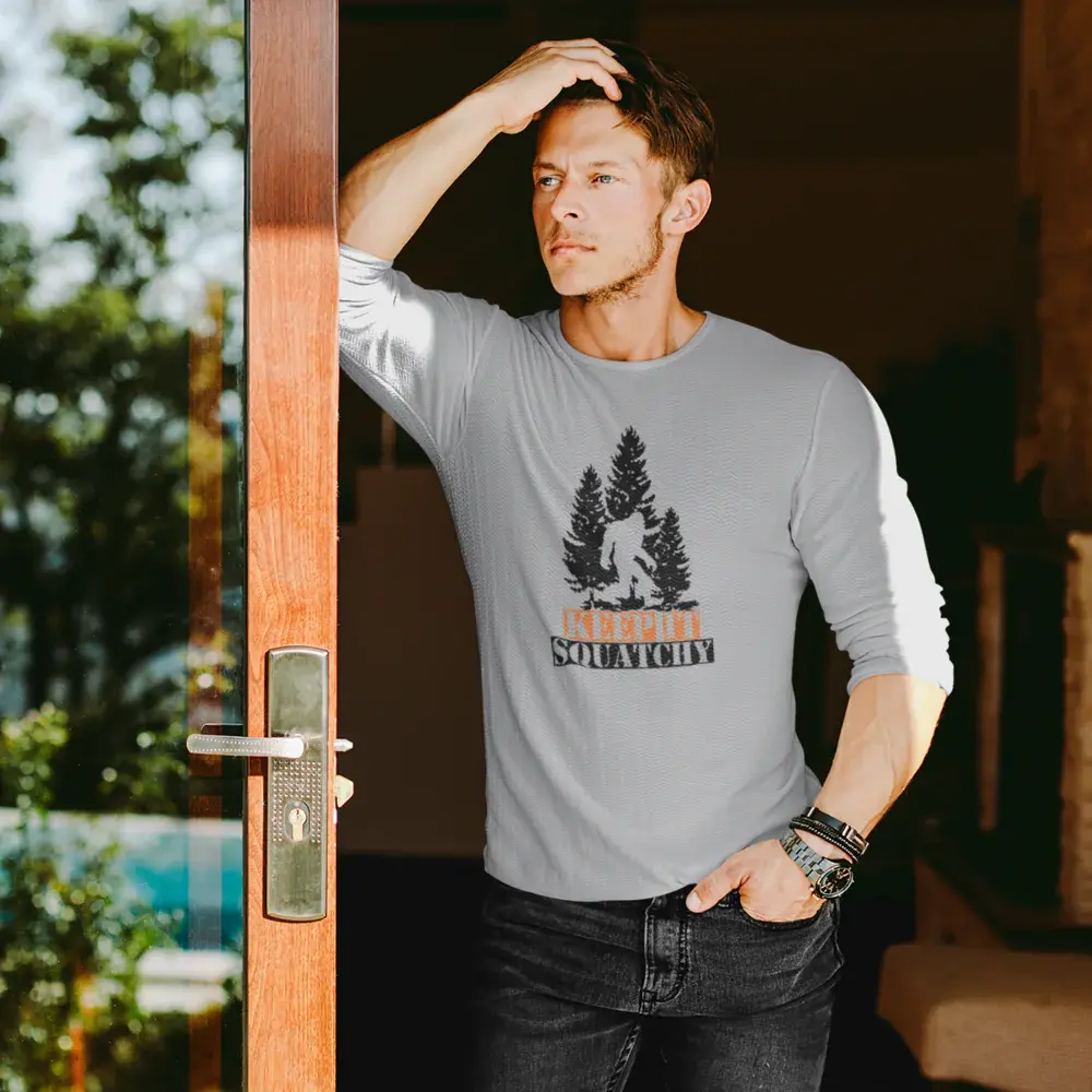 Keep It Squatchy Men Long Sleeve Shirt Vivareflex Online