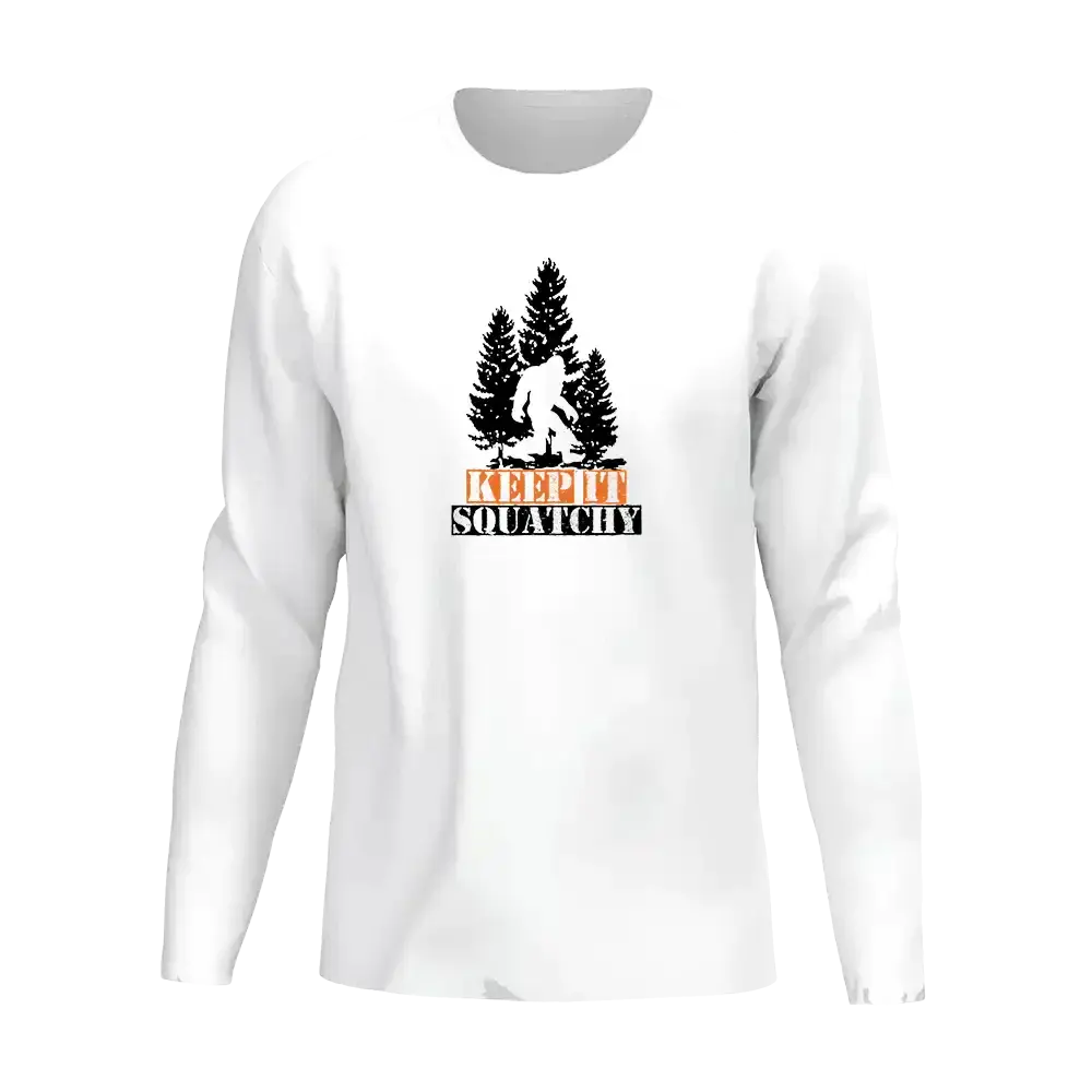 Keep It Squatchy Men Long Sleeve Shirt Vivareflex Online