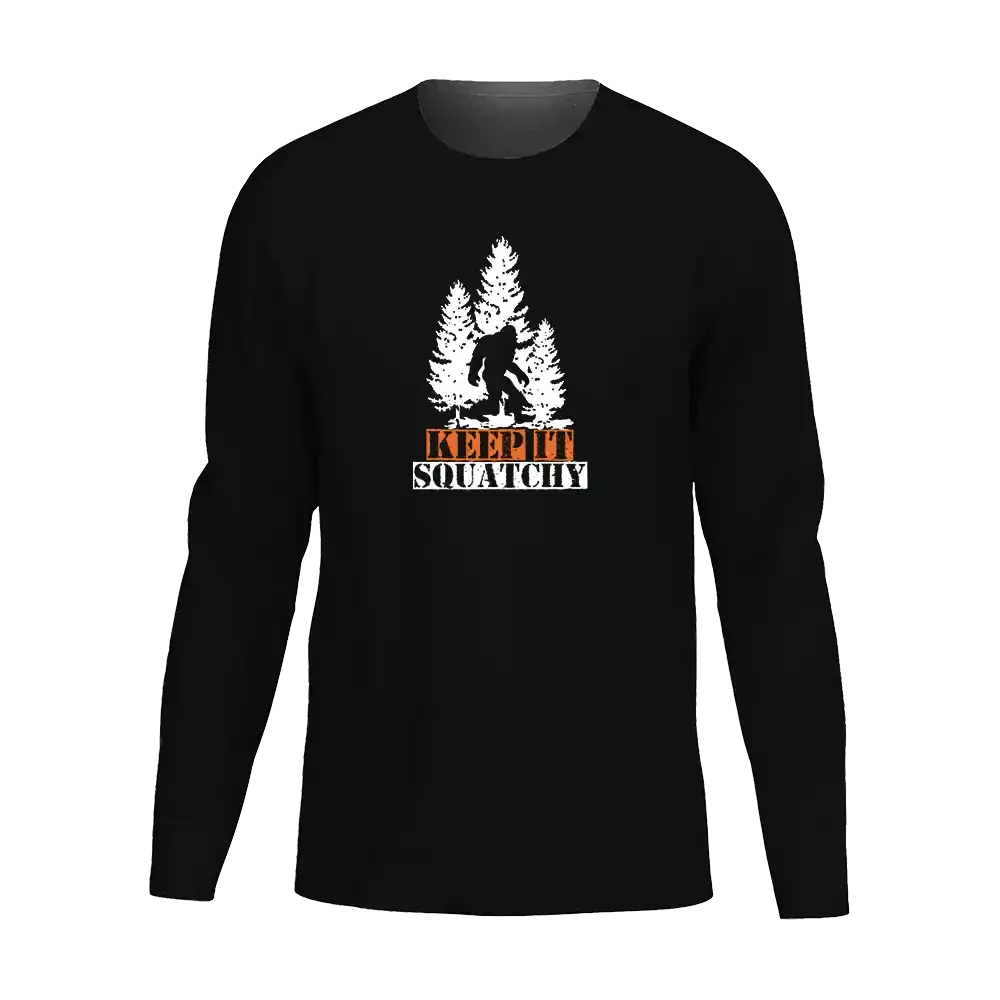 Keep It Squatchy Men Long Sleeve Shirt Vivareflex Online