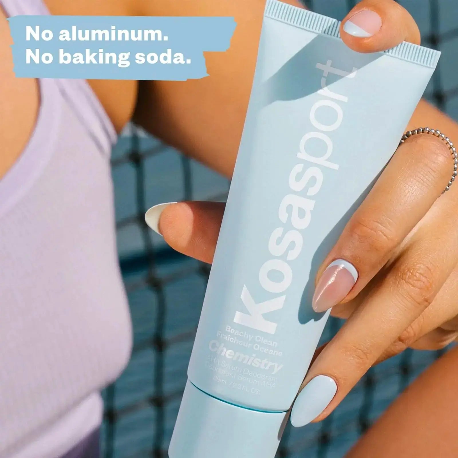 Kosas Chemistry Deodorant - Aluminium & Baking Soda Free + BO-Fighting AHA Serum - Vivareflex Online