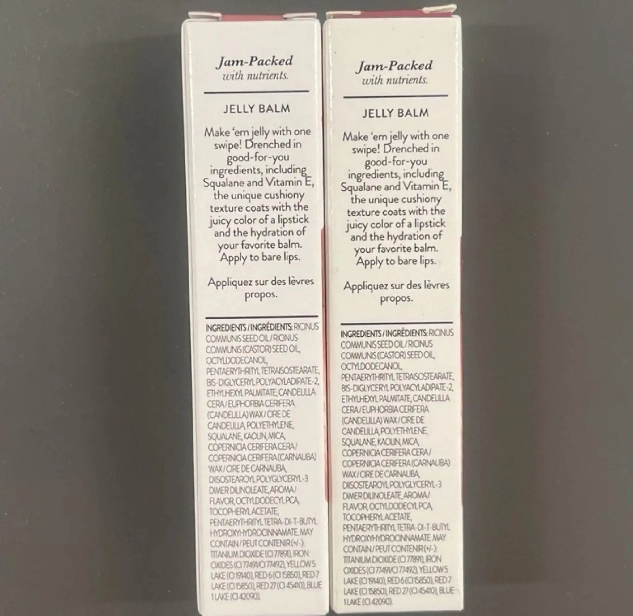 LAURA GELLER Jelly Balm Moisturizing Tinted Lipstick Duo | Hydrating Vitamin E - Semi-Shine Finish - Vivareflex Online