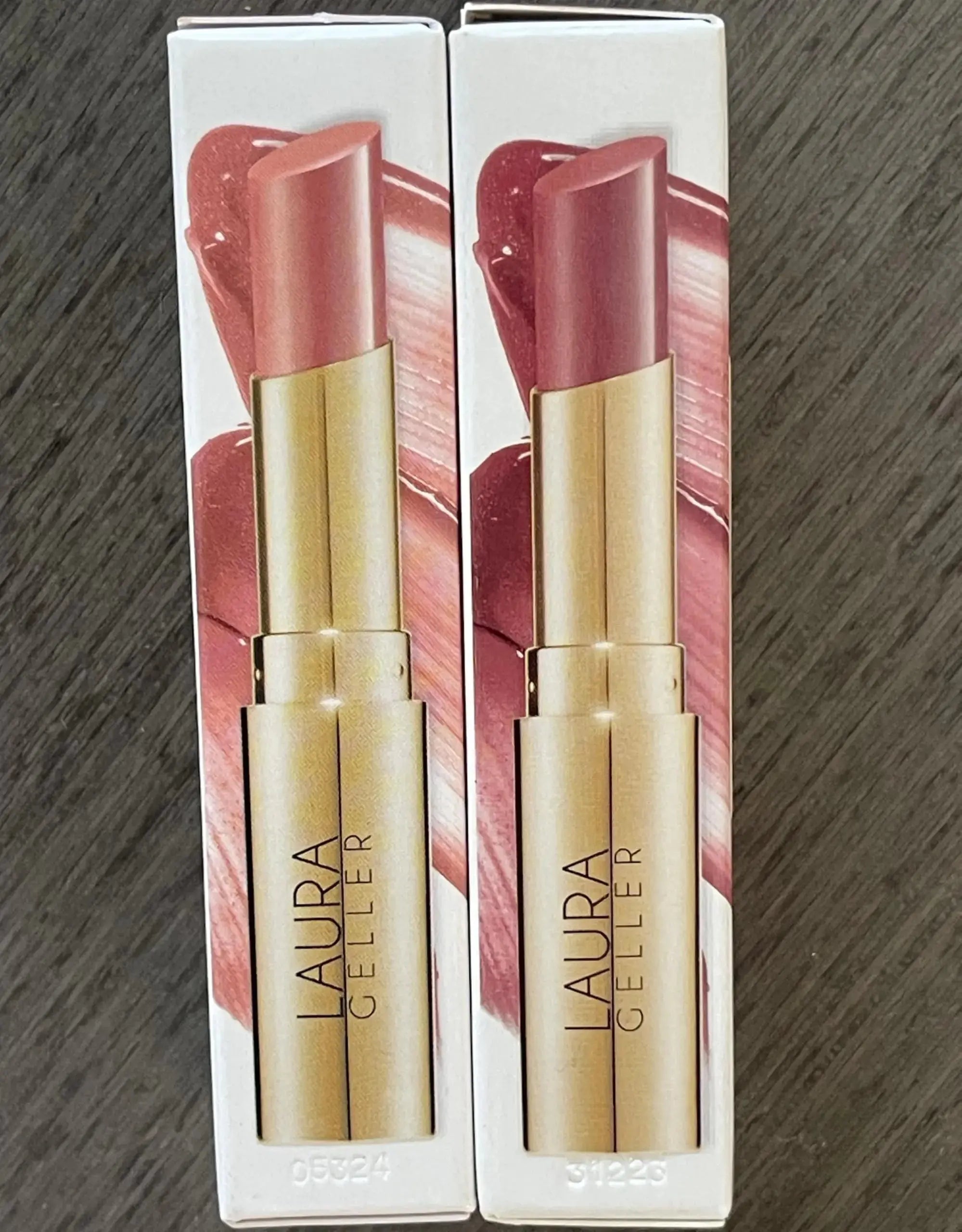 LAURA GELLER Jelly Balm Moisturizing Tinted Lipstick Duo | Hydrating Vitamin E - Semi-Shine Finish - Vivareflex Online