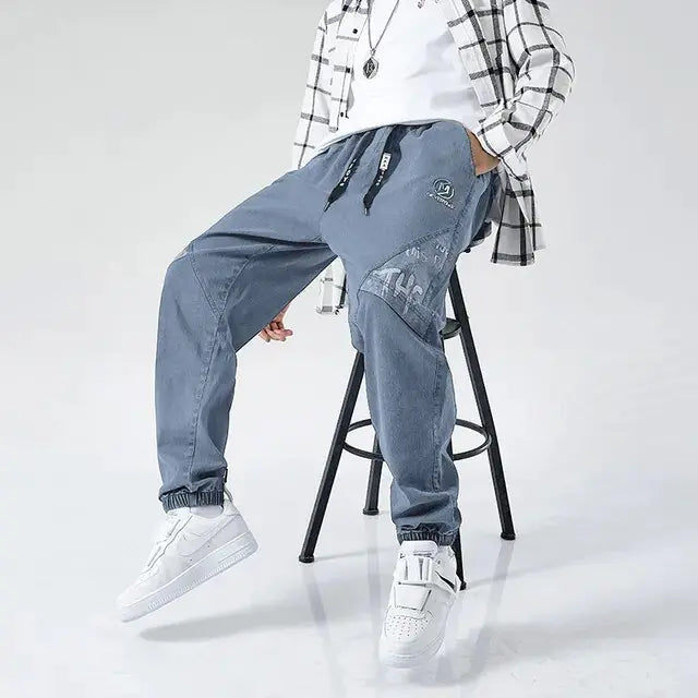 Jeans Men Loose Joggers Vivareflex Online