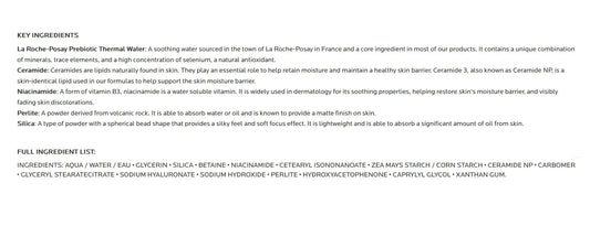 La Roche-Posay Toleriane Double Repair Matte Daily Face Moisturizer for Oily Skin with Ceramide & Niacinamide - Oil-Free, All Skin Tones - Vivareflex Online