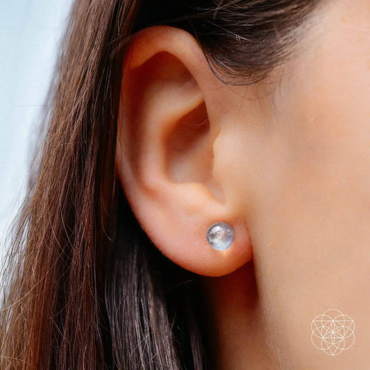 Labradorite Stabilization Earrings Conscious Items