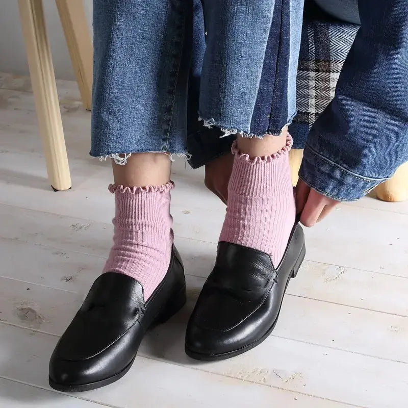 Lace Ruffles Soft Cotton Women Socks Vivareflex Online