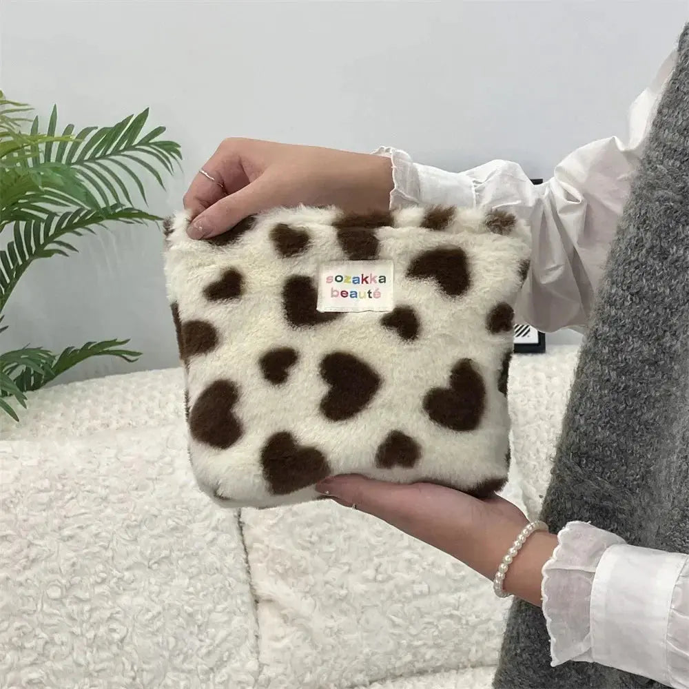 Large Capacity Cosmetic Bag Fashoin New Leopard Print Women Portable Cosmetic Storage Bag Travel Storage Make Up Organizer Case Ultimate Bag Store