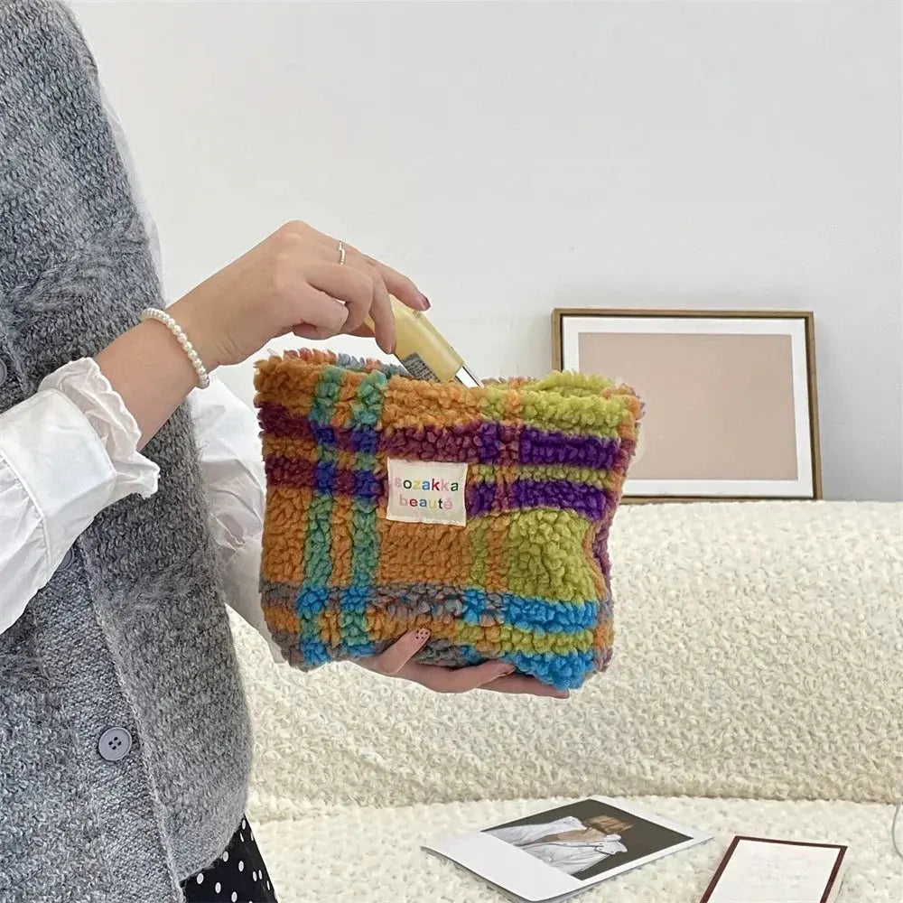 Large Capacity Cosmetic Bag Fashoin New Leopard Print Women Portable Cosmetic Storage Bag Travel Storage Make Up Organizer Case Ultimate Bag Store