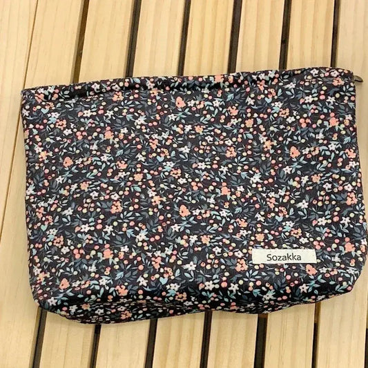 Large-capacity Floral Makeup Bag Cosmetic Toiletry Organizer Travel Accessories Ultimate Bag Store