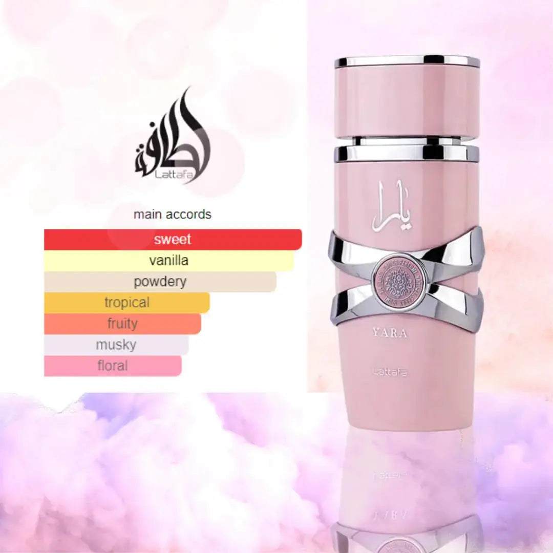 Lattafa Yara for Women Eau de Parfum Spray_Vivareflex_Online