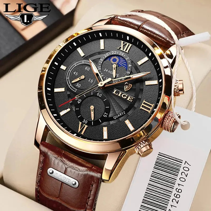 Leather Men Quartz Luxury Watches Vivareflex Online
