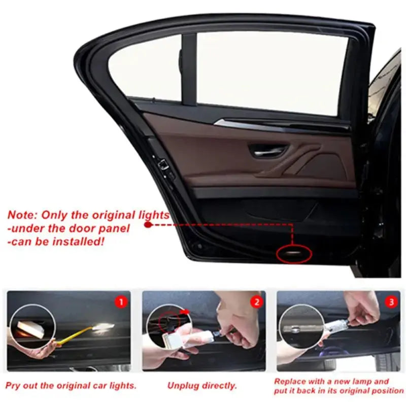 Led Car Door Light Laser Projector For BMW - Vivareflex Online