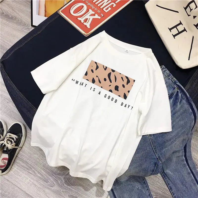 Leopard Print T-shirts for Women Vivareflex Online