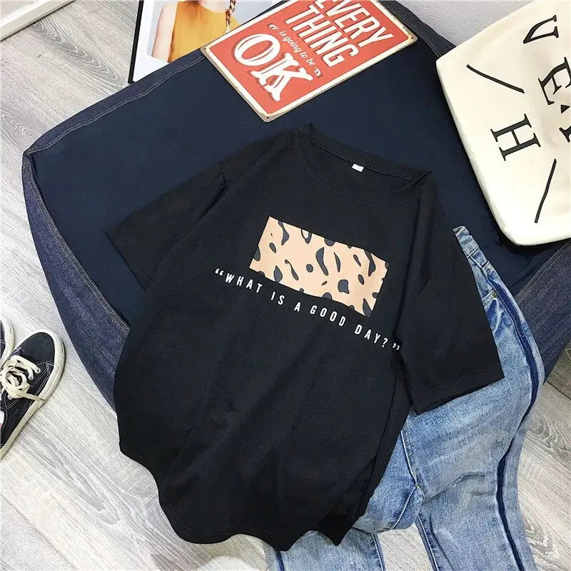 Leopard Print T-shirts for Women Vivareflex Online