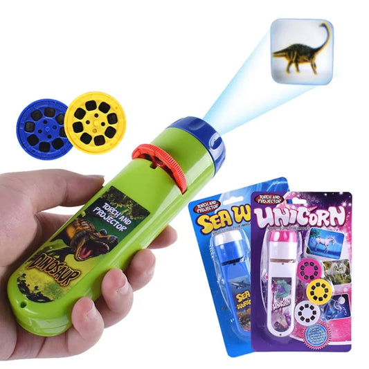 Cartoon Projection Flashlight For Kids - Vivareflex Online