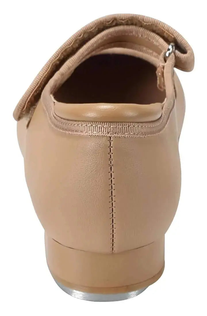 Linodes Easy Strap Tap Shoe Dance Flats for Girls and Boys (Toddler/Little Kid/Big Kid) 13 Little Kid Brown - Vivareflex Online