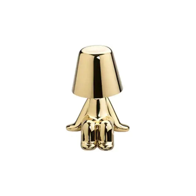 Whimsy and Charm Little Golden Man Table Lamp_Vivareflex_Online